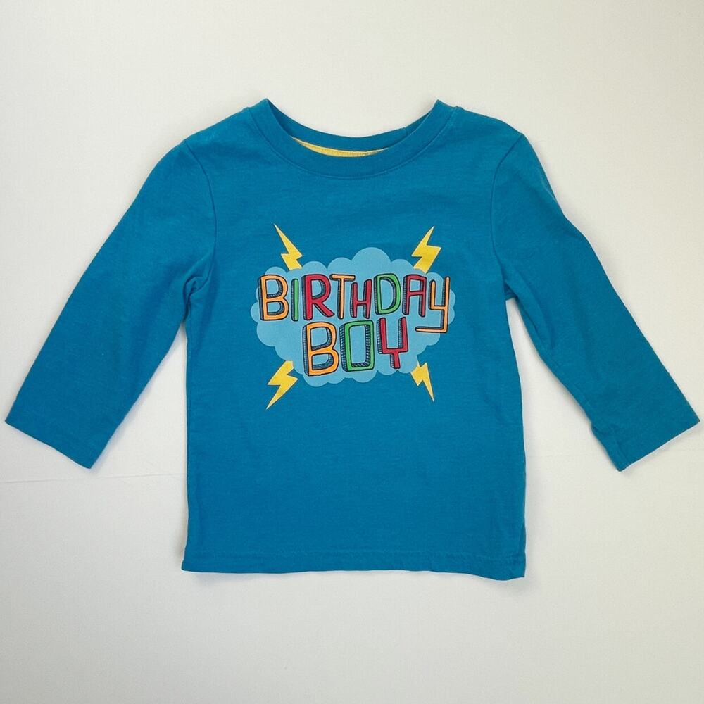Cat & Jack Long Sleeved Birthday Shirt